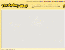Tablet Screenshot of apiarymap.com